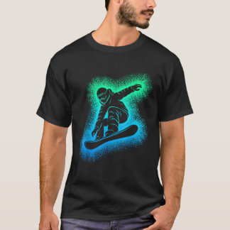 Snowboard Snowboarding Kids Boys Men  T-Shirt