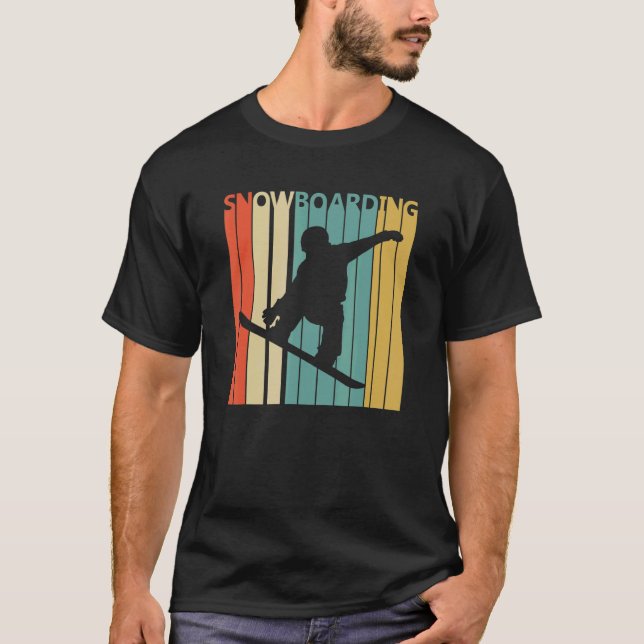 Snowboard Sport T-Shirt (Vorderseite)