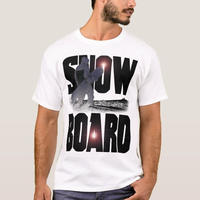 SnowBoard T-Shirt (Vorderseite)