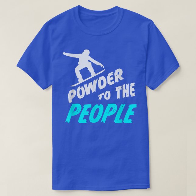 Snowboard T-Shirt (Design vorne)