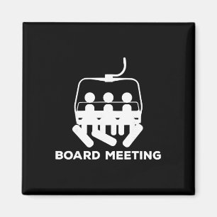Snowboard-Treffen-Geschenk - Snowboard-Urlaub Skii Magnet