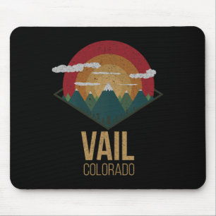 Snowboard Vail Colorado Ski Winter Mountain Gesche Mousepad