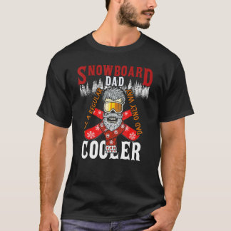 Snowboard Vater Niedlich Winter Snowboarden T-Shirt