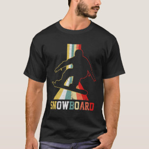 Snowboard Vintage Snowboarden Snowboarder T-Shirt