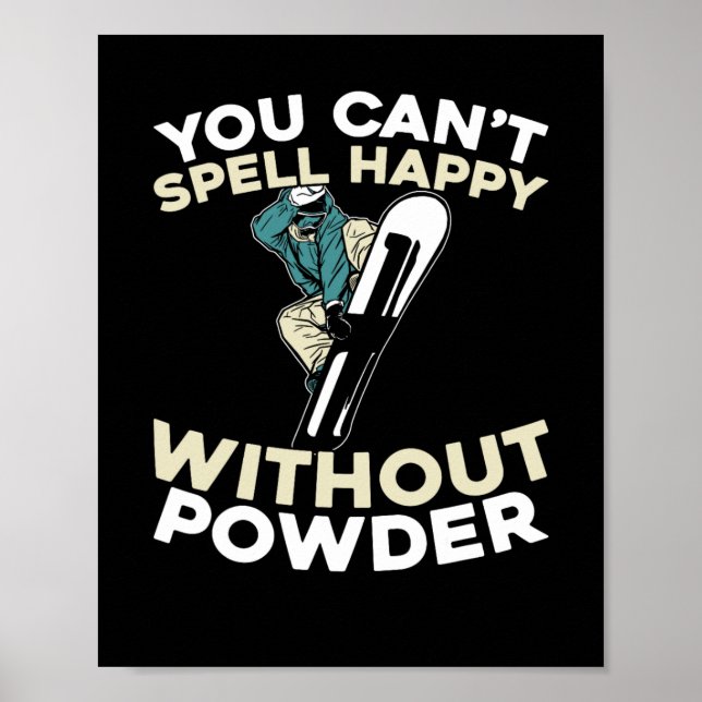 Snowboard Winter Sports - Snowboarden Snowboarder Poster (Vorne)