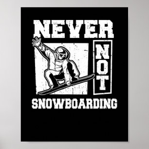 Snowboard Winter Sports - Snowboarden Snowboarder Poster