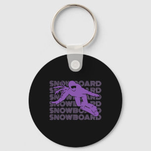Snowboard Women Snowboarden Snowboarder 2 Schlüsselanhänger
