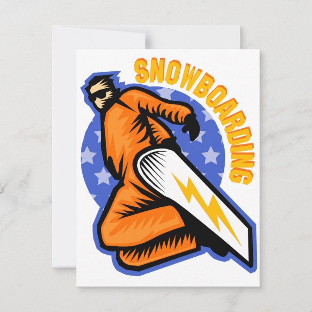 Snowboarden (Vorderseite)