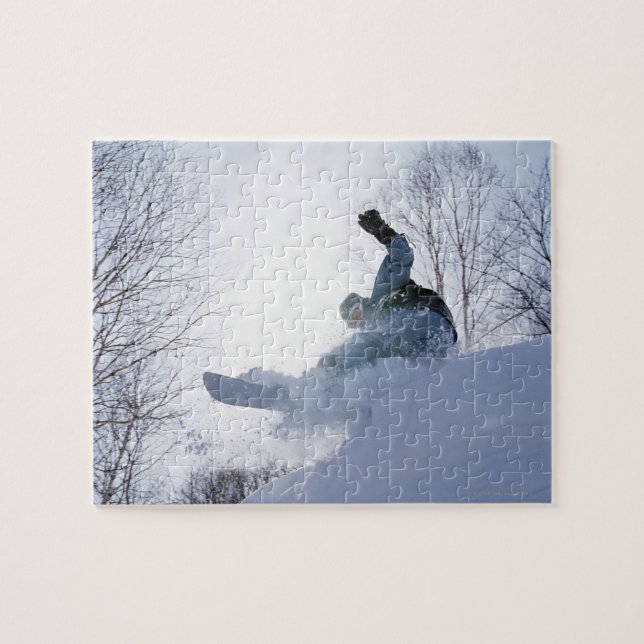 Snowboarden 13 puzzle (Horizontal)