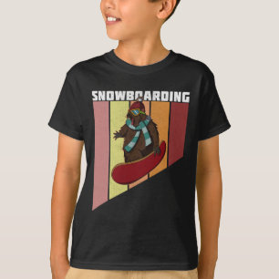Snowboarden Aktivität Im Freien Skifahren Rektor T-Shirt