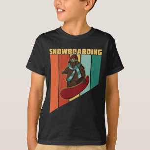Snowboarden Aktivität Im Freien Skifahren Rektor T-Shirt