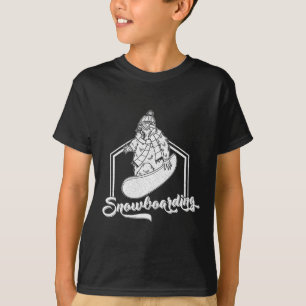 Snowboarden Aktivität Im Freien Skifahren Rektor T-Shirt