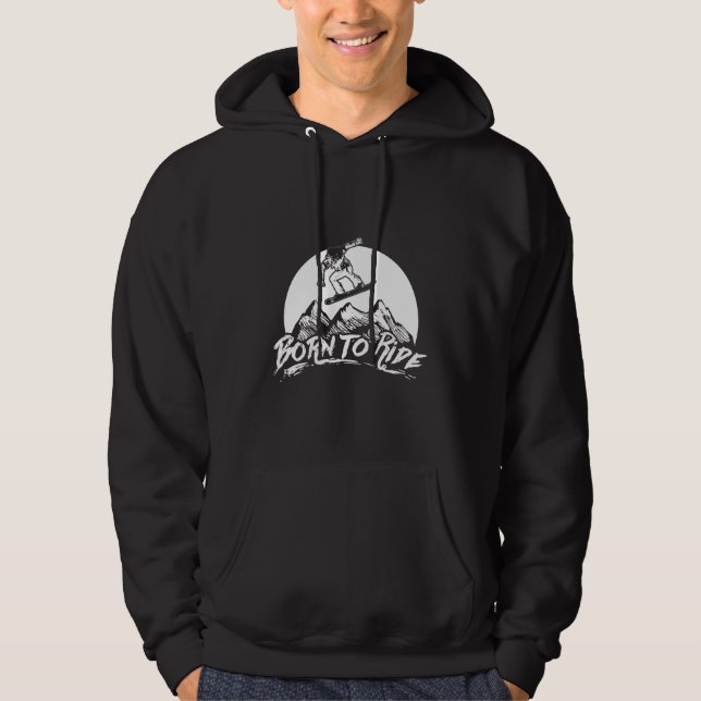 Snowboarden | Après-Ski Snowboard Mountains Gesche Hoodie (Vorderseite)