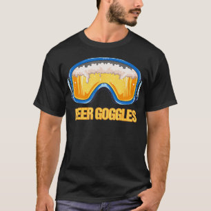 Snowboarden Biergogge Skiberg T-Shirt