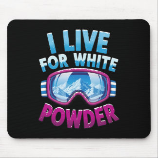 Snowboarden Cooler Snowboarder Skifahren Winterfer Mousepad