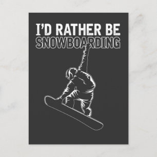 Snowboarden Freestyle Snow Boarding Snowboarder Postkarte