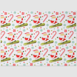 Snowboarden Holiday Geschenk Seidenpapier