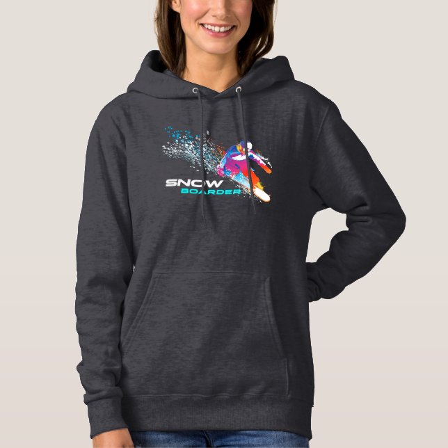 Snowboarden | Hoodie (Vorderseite)