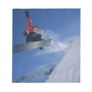 Snowboarden im Snowbird Resort, Utah (MR) Notizblock