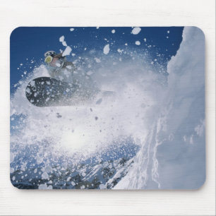 Snowboarden im Snowbird Resort, Wasatch Mousepad