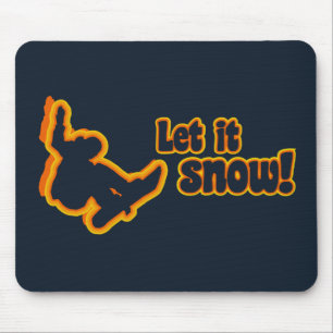 Snowboarden individueller Mousepad