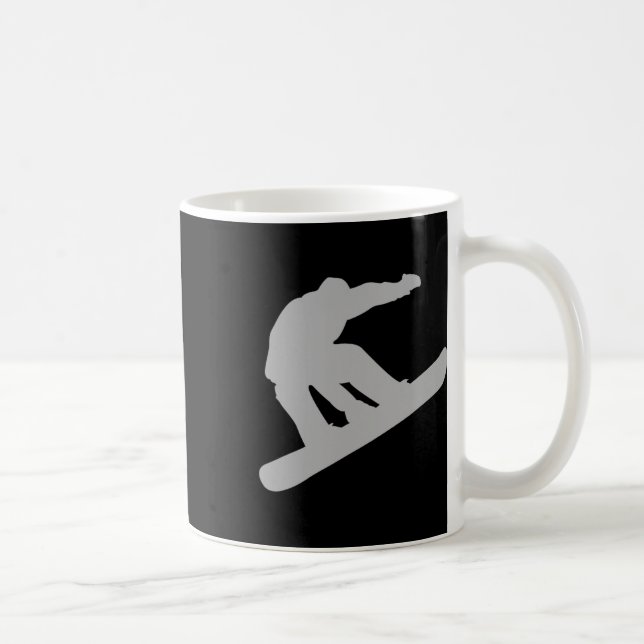 Snowboarden Kaffeetasse (Rechts)
