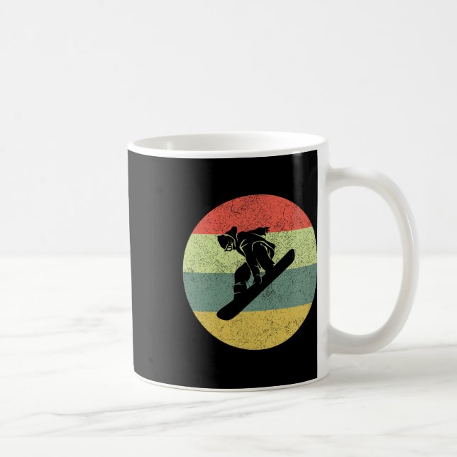Snowboarden Kaffeetasse (Rechts)