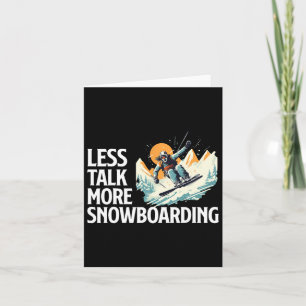 Snowboarden Kostüm Snow Fan Snowboarden Ski Mou Karte