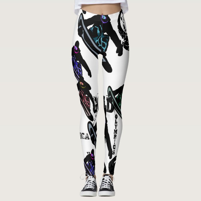 Snowboarden Leggings (Vorderseite)