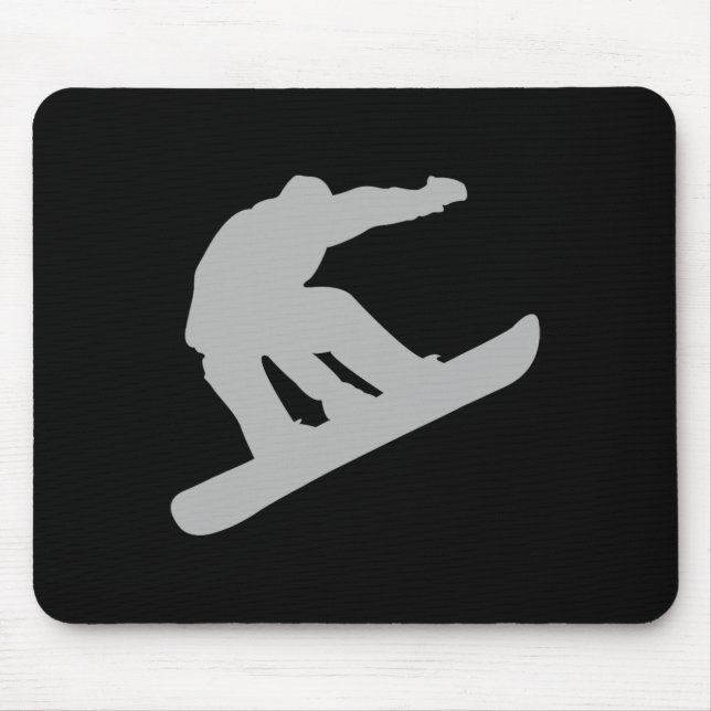 Snowboarden Mousepad (Vorne)