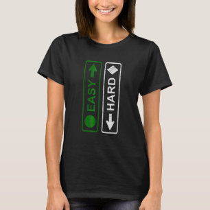 Snowboarden Ski Ich bin einfach und ich bin schwer T-Shirt