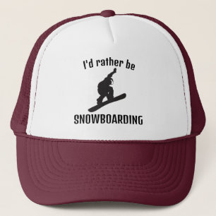 Snowboarden Snow Sports Design Hat Truckerkappe
