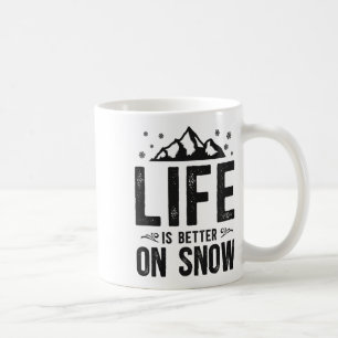 Snowboarden Snowboard Mountain Skifahren Kaffeetasse