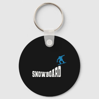 Snowboarden Snowboard Vintage Retro Snowboard 2 Schlüsselanhänger