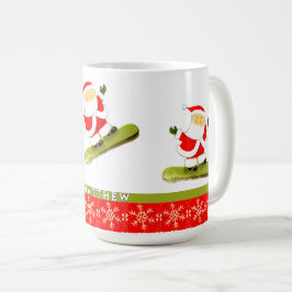 Snowboarden Snowboarden Weihnachten Kaffeetasse