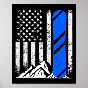 Snowboarden Snowboarder Poster