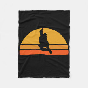 Snowboarden Snowboarder Schneeschlitten Wintersonn Fleecedecke