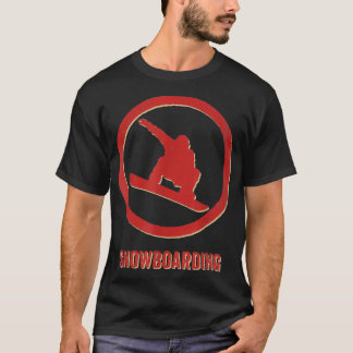 Snowboarden Sport Vintag Retro T-Shirt