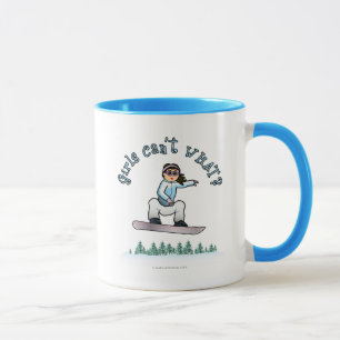 Snowboarden Tasse
