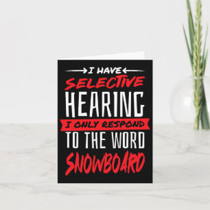 Snowboarden und Snowboarden Karte