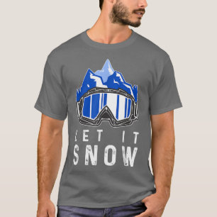 Snowboarden Wintersport Snowboarder Schneeschuhwan T-Shirt