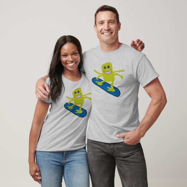 Snowboarder-4-Arm-Monster T-Shirt (Unisex)