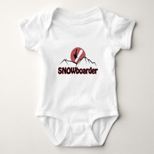 Snowboarder Baby Strampler