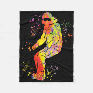 Snowboarder Colorful Snowboard Snowboarden 41 Fleecedecke