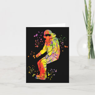 Snowboarder Colorful Snowboard Snowboarden 41 Karte