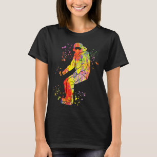 Snowboarder Colorful Snowboard Snowboarden 41 T-Shirt