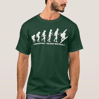 Snowboarder-Evolution des Snowboardens T-Shirt