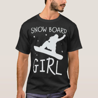 Snowboarder Girl Winter Snowboard Snowboarder T-Shirt