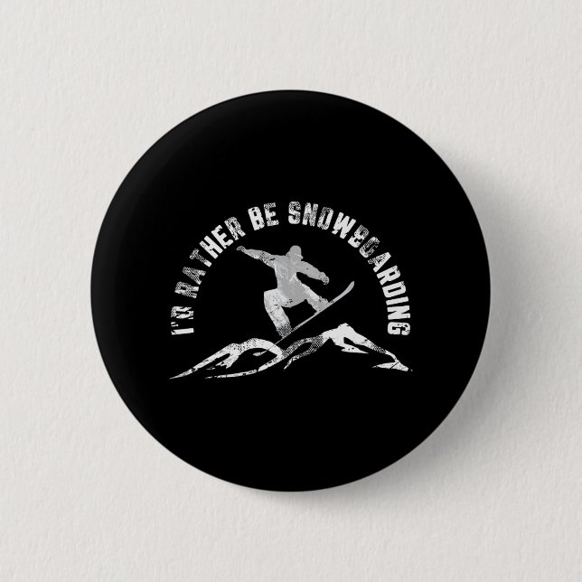 Snowboarder, ich würde eher Snowboarden Button (Vorderseite)