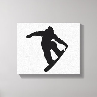 Snowboarder Leinwanddruck